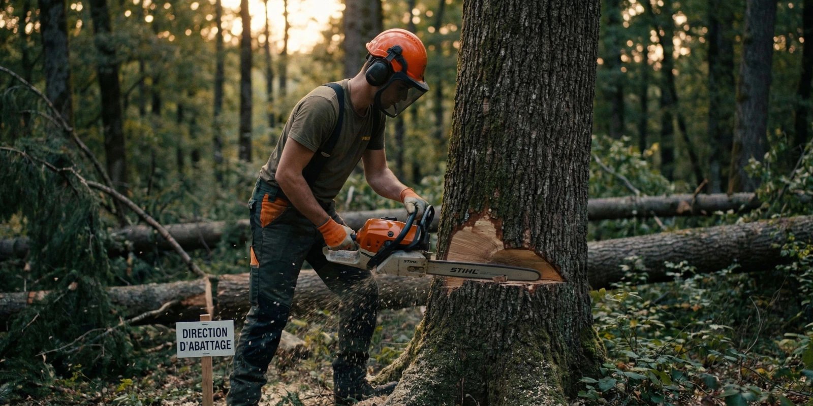 Abattage et Façonnage en Bûcheronnage : Les Techniques Professionnelles à Maîtriser pour le BPA