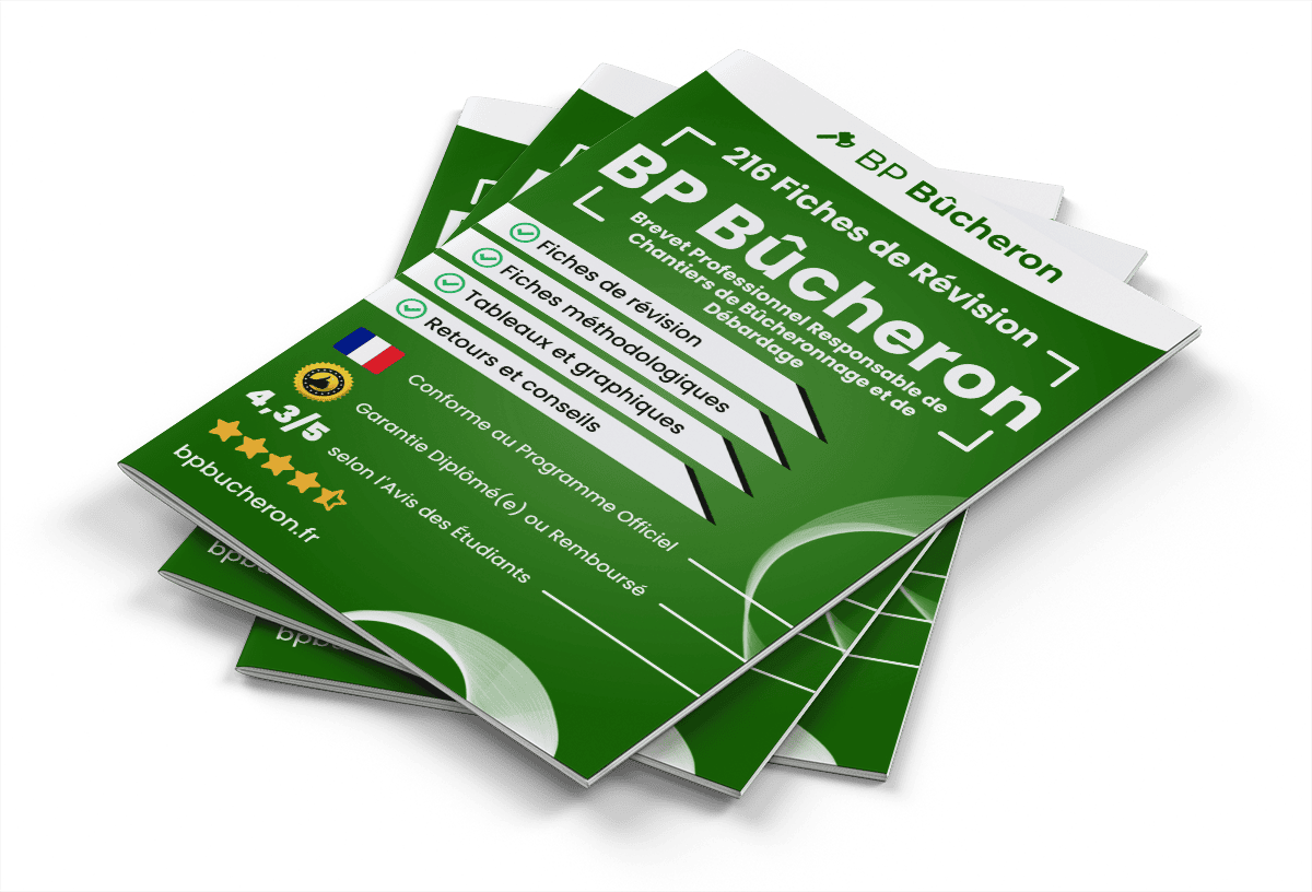 216 Fiches de Révision pour le BP Bûcheron
